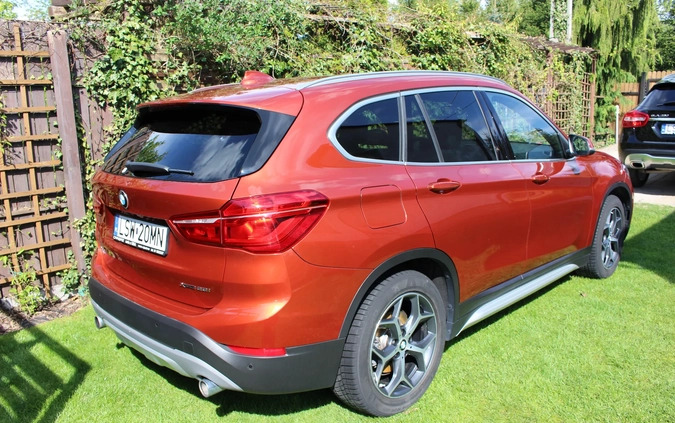 BMW X1 cena 99900 przebieg: 69000, rok produkcji 2019 z Piaski małe 596